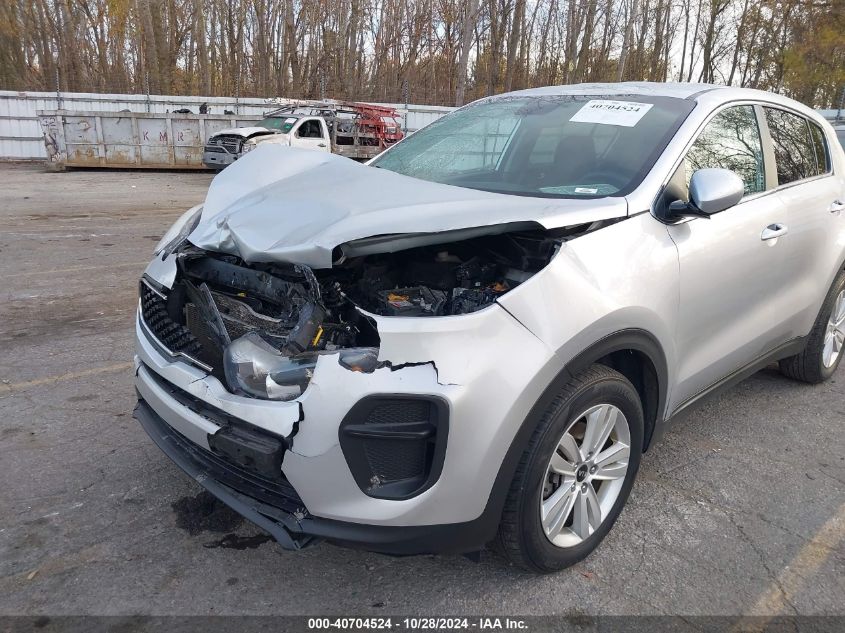 2019 Kia Sportage Lx VIN: KNDPM3AC4K7562250 Lot: 40704524