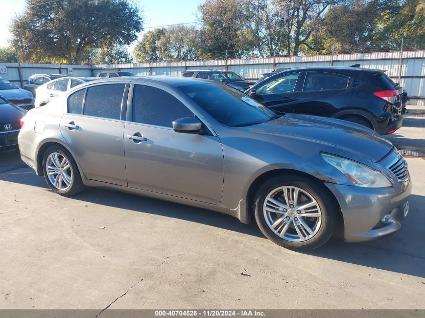 2013 Infiniti G37 Journey VIN: JN1CV6AP5DM722272 Lot: 40704528