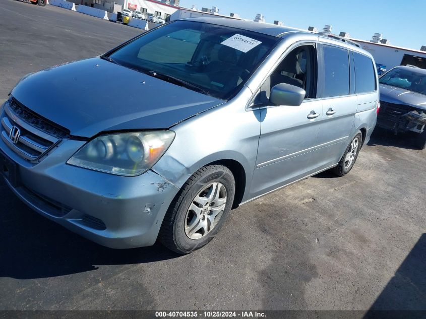 2006 Honda Odyssey Ex VIN: 5FNRL38456B122208 Lot: 40704535