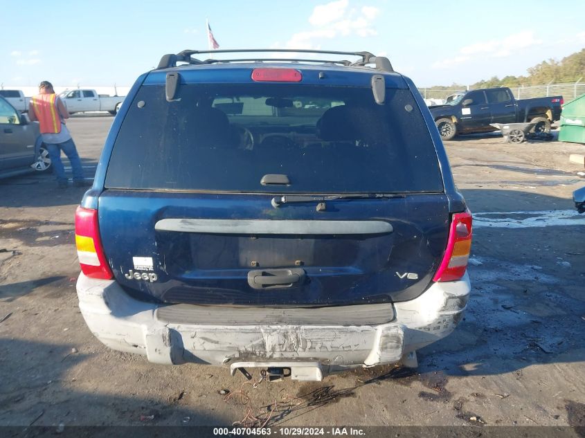 2000 Jeep Grand Cherokee Laredo VIN: 1J4G248N8YC274146 Lot: 40704563