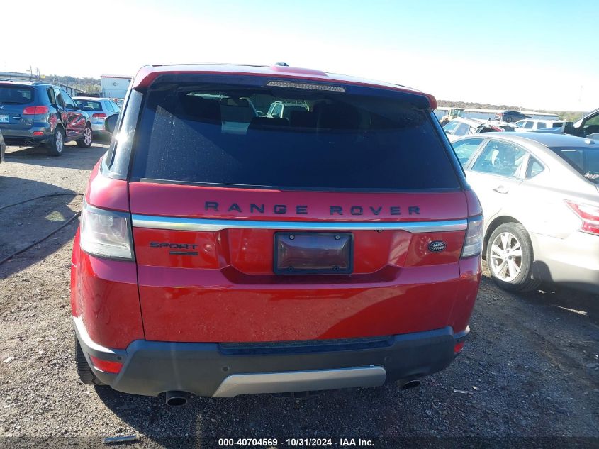 2014 Land Rover Range Rover Sport 3.0L V6 Supercharged Hse VIN: SALWR2WF1EA397638 Lot: 40704569