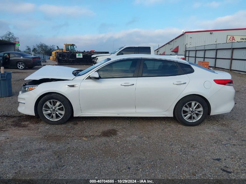 2018 Kia Optima Lx VIN: 5XXGT4L37JG236082 Lot: 40704585