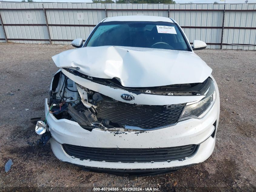 2018 Kia Optima Lx VIN: 5XXGT4L37JG236082 Lot: 40704585