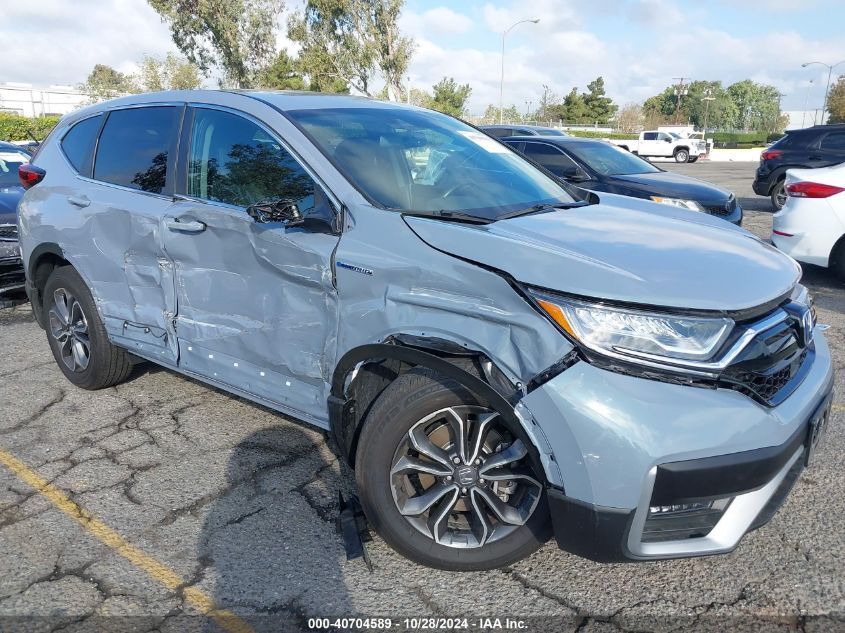 2021 Honda Cr-V Hybrid Ex-L VIN: 7FART6H80ME024497 Lot: 40704589