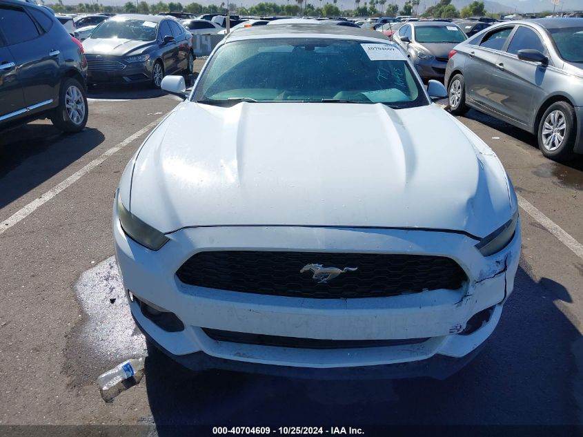 2015 Ford Mustang V6 VIN: 1FATP8EM9F5414804 Lot: 40704609