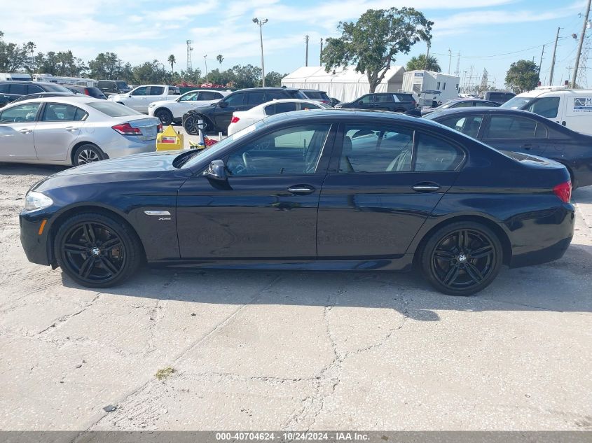 2012 BMW 550I xDrive VIN: WBAFU9C59CDY69801 Lot: 40703022