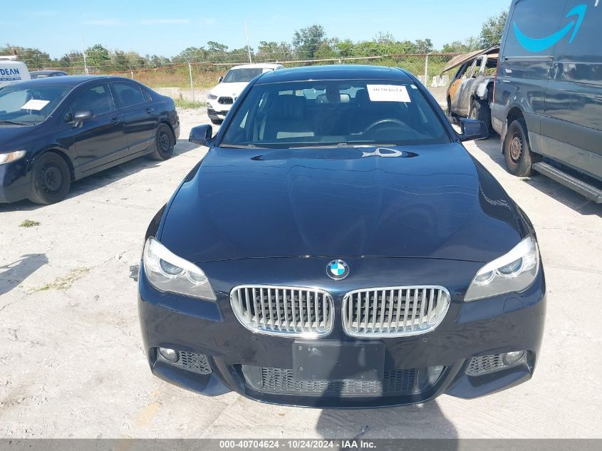 2012 BMW 550I xDrive VIN: WBAFU9C59CDY69801 Lot: 40703022