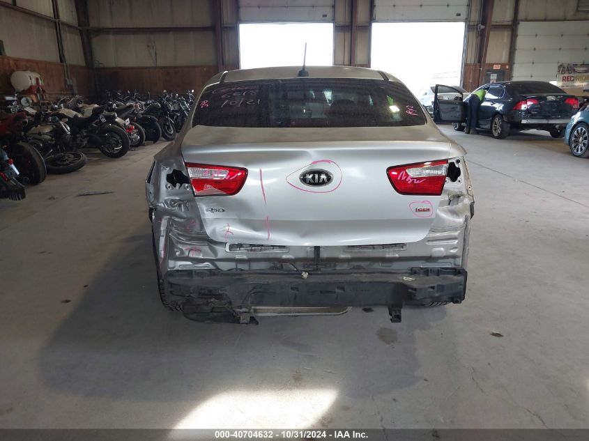 2015 Kia Rio Lx VIN: KNADM4A32F6507118 Lot: 40704632