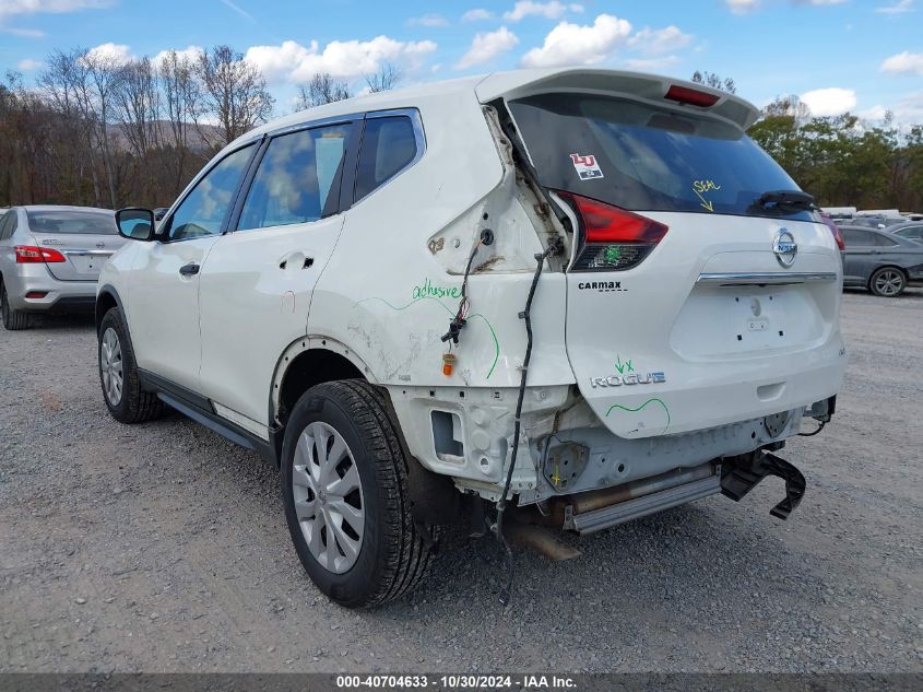 2018 Nissan Rogue S VIN: KNMAT2MVXJP517909 Lot: 40704633