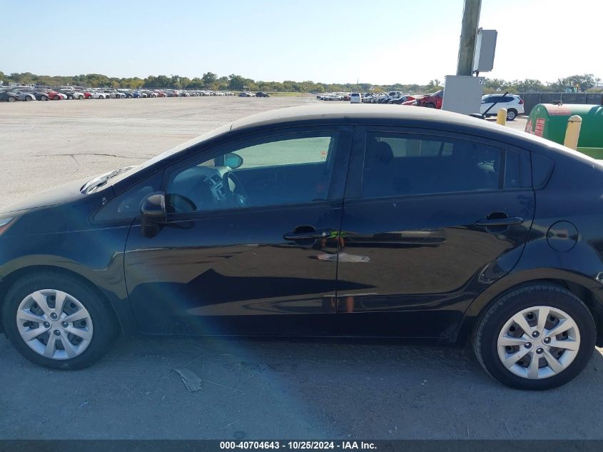 2012 Kia Rio Ex VIN: KNADN4A32C6090222 Lot: 40704643