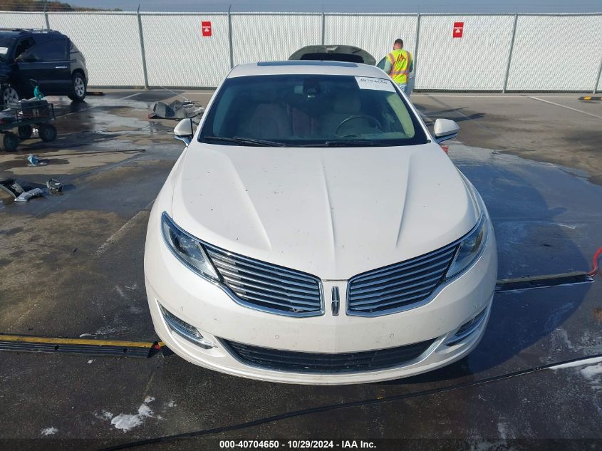 2016 Lincoln Mkz VIN: 3LN6L2G93GR633132 Lot: 40704650