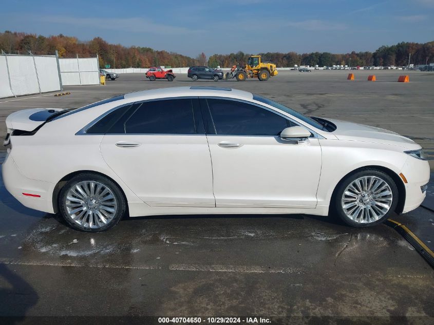 2016 Lincoln Mkz VIN: 3LN6L2G93GR633132 Lot: 40704650