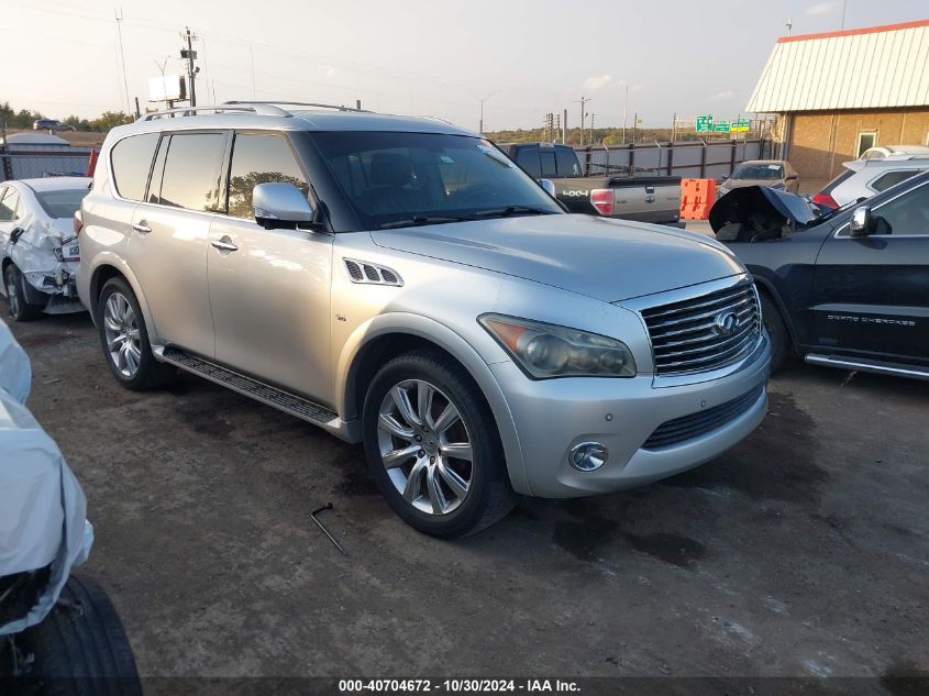 2014 Infiniti Qx80 VIN: JN8AZ2ND1E9750340 Lot: 40704672