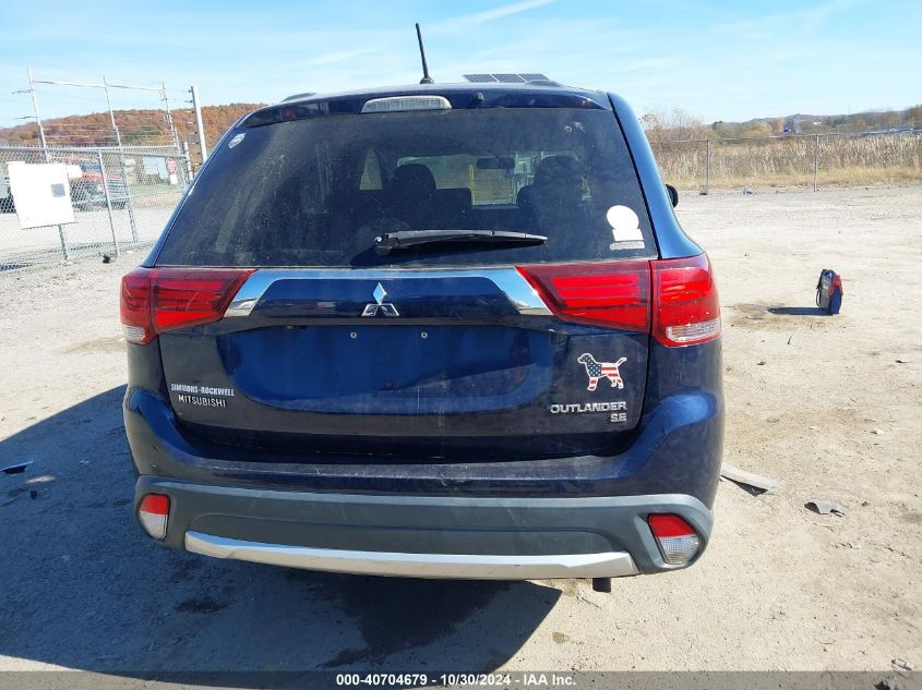 2016 Mitsubishi Outlander Es/Se/Sel VIN: JA4AZ3A30GZ016607 Lot: 40704679