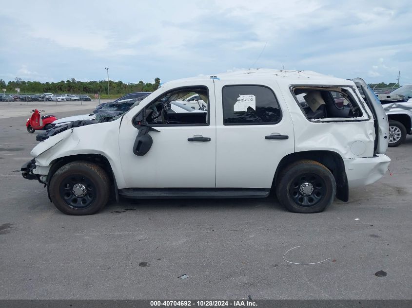 2013 Chevrolet Tahoe Commercial Fleet VIN: 1GNLC2E09DR158046 Lot: 40704692