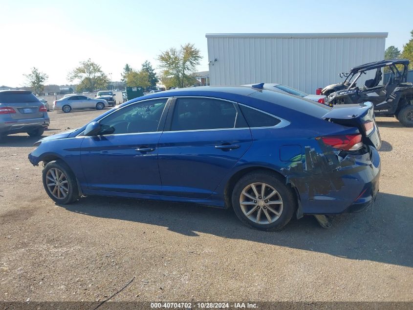 2018 Hyundai Sonata Se VIN: 5NPE24AF5JH618378 Lot: 40704702