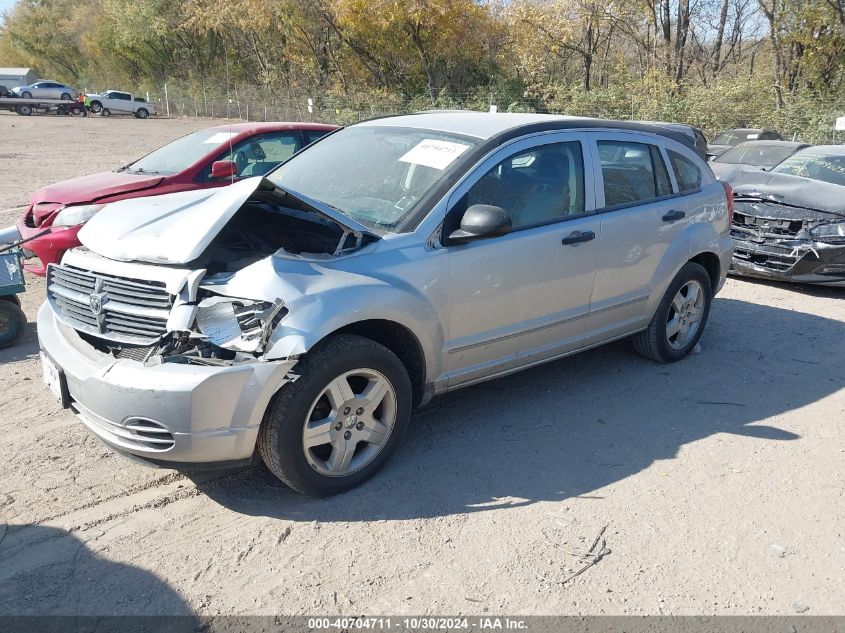 2008 Dodge Caliber Sxt VIN: 1B3HB48B88D652784 Lot: 40704711