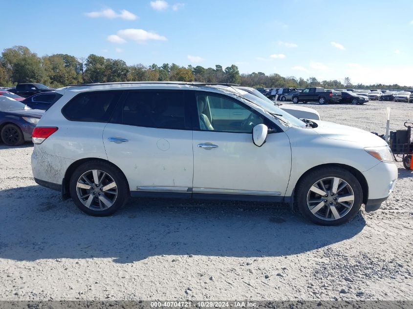 2015 Nissan Pathfinder Platinum VIN: 5N1AR2MM5FC609705 Lot: 40704721