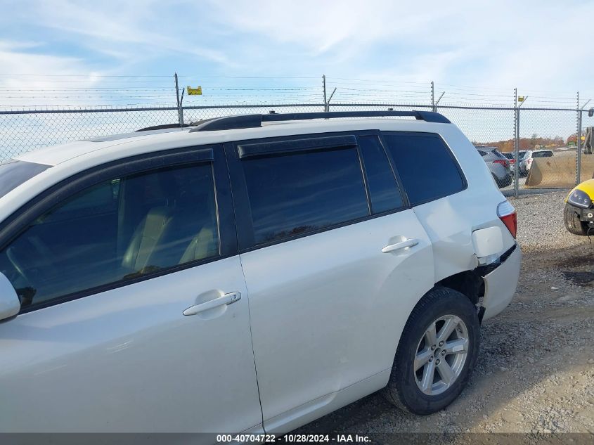 2010 Toyota Highlander Se V6 VIN: 5TDKK3EH7AS008808 Lot: 40704722