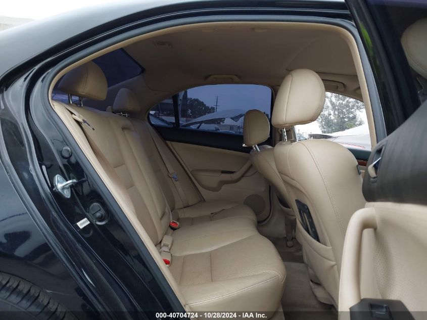 2006 Acura Tsx VIN: JH4CL96886C036031 Lot: 40704724