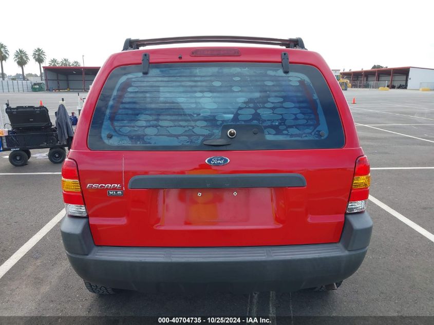 2001 Ford Escape Xls VIN: 1FMYU01141KA66602 Lot: 40704735