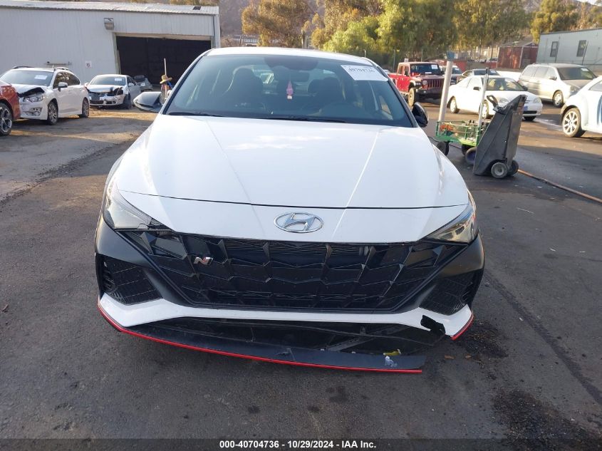 2023 Hyundai Elantra N VIN: KMHLW4AK6PU015202 Lot: 40704736