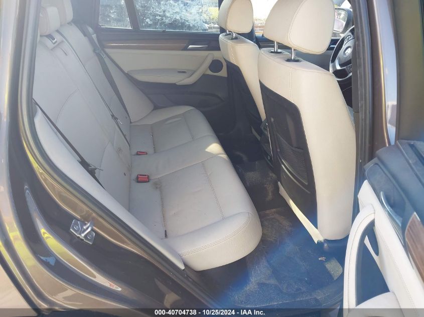 2013 BMW X3 xDrive28I VIN: 5UXWX9C52DL873799 Lot: 40704738