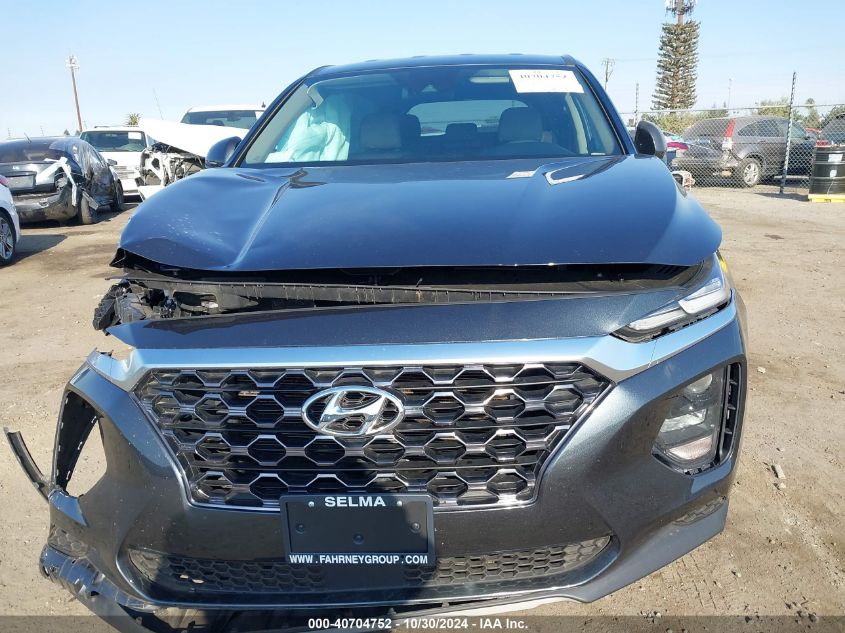 2020 Hyundai Santa Fe Se VIN: 5NMS23AD0LH283980 Lot: 40704752