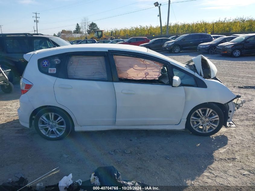 2009 Honda Fit Sport VIN: JHMGE88649S031937 Lot: 40704765