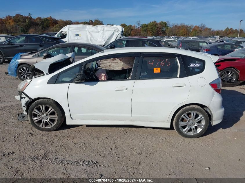 2009 Honda Fit Sport VIN: JHMGE88649S031937 Lot: 40704765