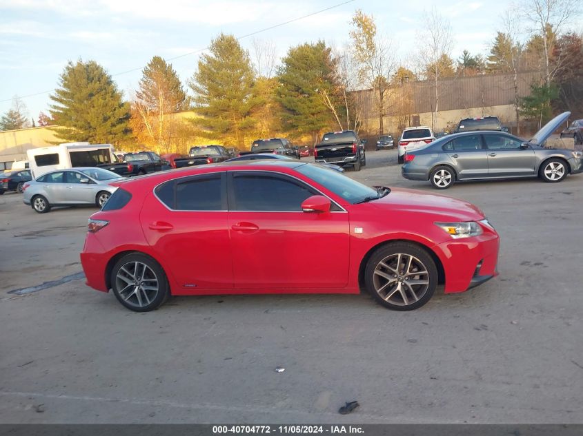 2014 Lexus Ct 200H VIN: JTHKD5BH9E2174253 Lot: 40704772