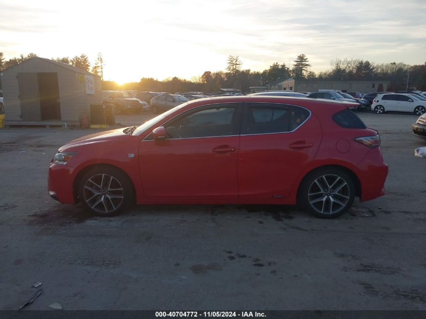 2014 Lexus Ct 200H VIN: JTHKD5BH9E2174253 Lot: 40704772