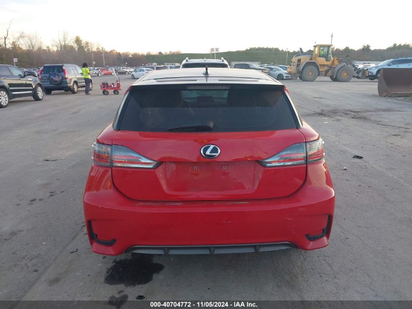 2014 Lexus Ct 200H VIN: JTHKD5BH9E2174253 Lot: 40704772