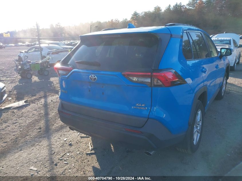 2020 Toyota Rav4 Hybrid Xle VIN: 2T3RWRFV6LW099002 Lot: 40704790