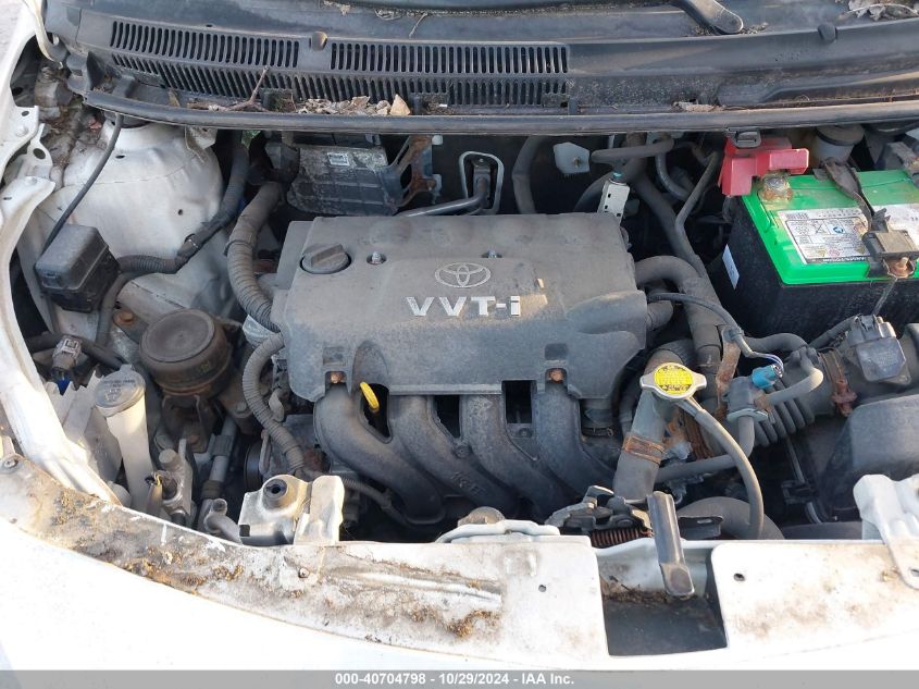 2010 TOYOTA YARIS VIN: JTDBT4K33A1394734