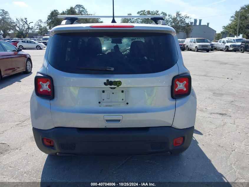 2019 Jeep Renegade Altitude Fwd VIN: ZACNJABBXKPJ99608 Lot: 40704806