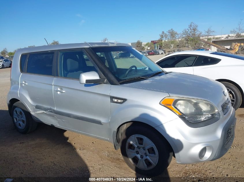 2013 Kia Soul VIN: KNDJT2A57D7544445 Lot: 40704831