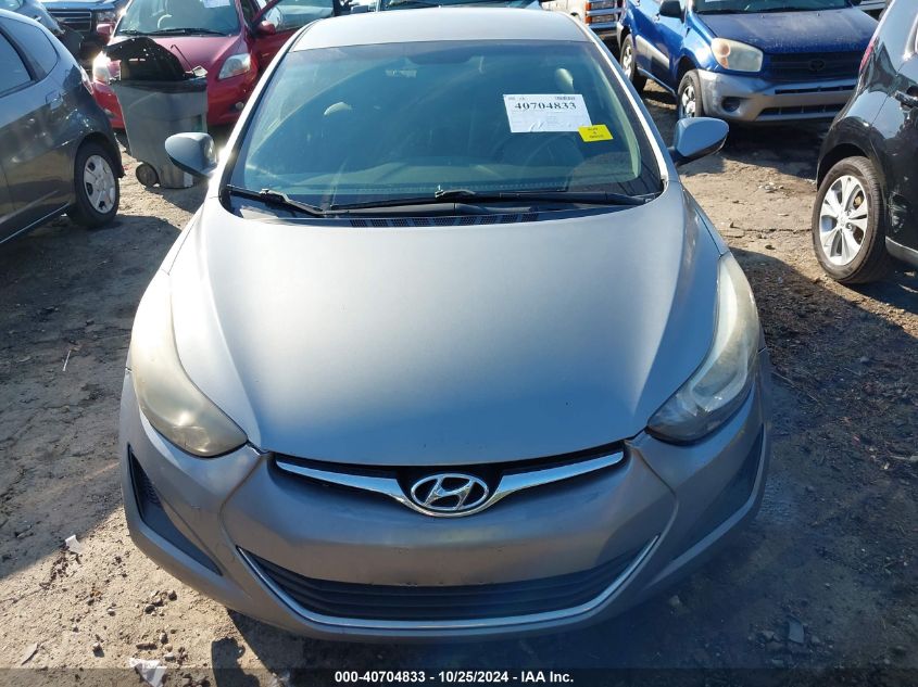 2014 Hyundai Elantra Se VIN: KMHDH4AE2EU061924 Lot: 40704833