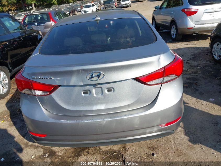 2014 Hyundai Elantra Se VIN: KMHDH4AE2EU061924 Lot: 40704833