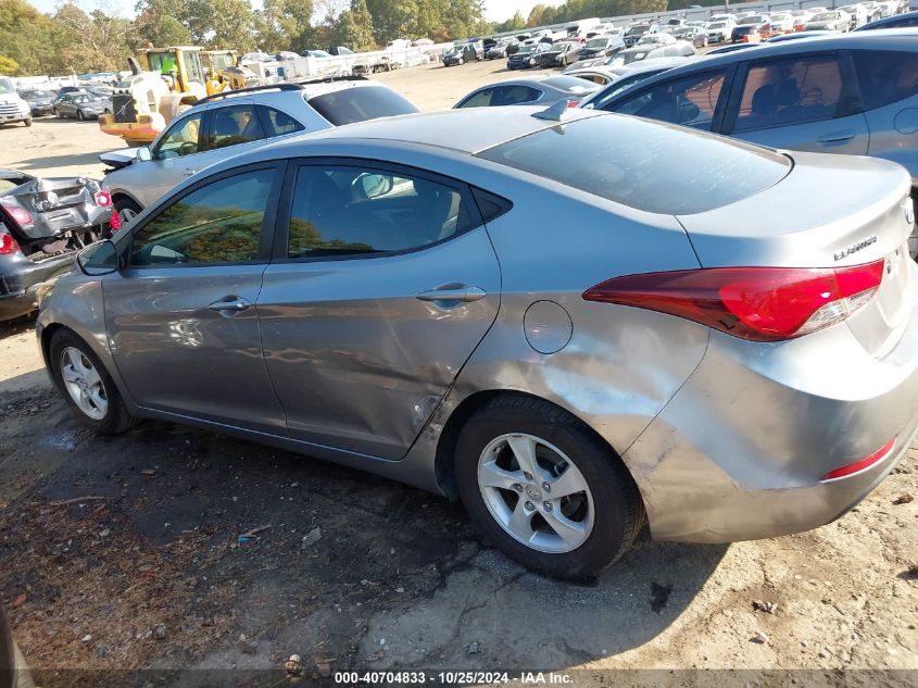 2014 Hyundai Elantra Se VIN: KMHDH4AE2EU061924 Lot: 40704833