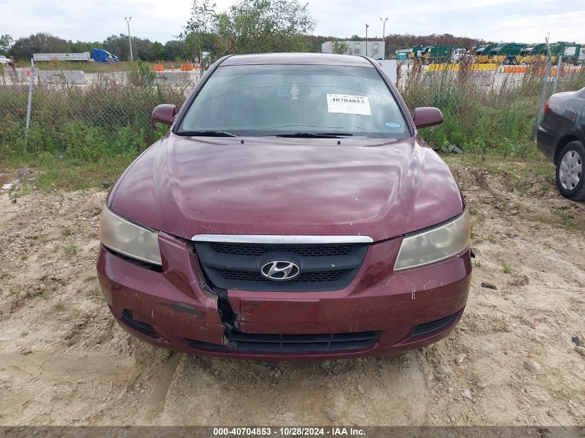 2008 Hyundai Sonata Gls VIN: 5NPET46C58H363981 Lot: 40704853