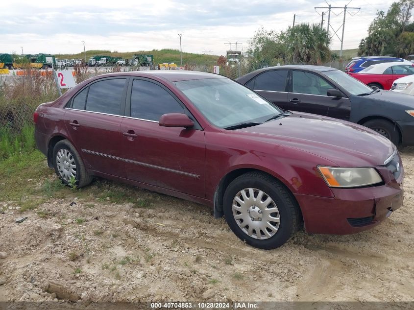 2008 Hyundai Sonata Gls VIN: 5NPET46C58H363981 Lot: 40704853