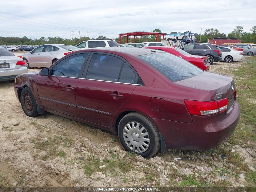 2008 Hyundai Sonata Gls VIN: 5NPET46C58H363981 Lot: 40704853