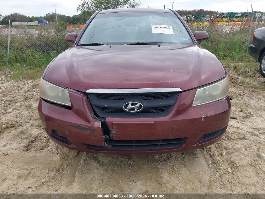 2008 Hyundai Sonata Gls VIN: 5NPET46C58H363981 Lot: 40704853