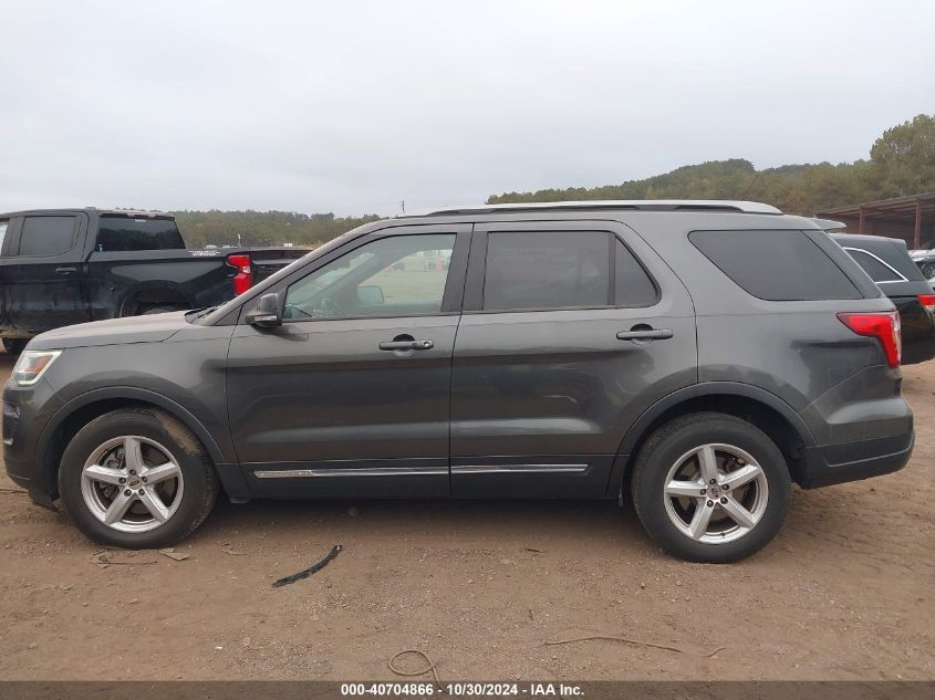 2018 Ford Explorer Xlt VIN: 1FM5K7DH3JGB27645 Lot: 40704866