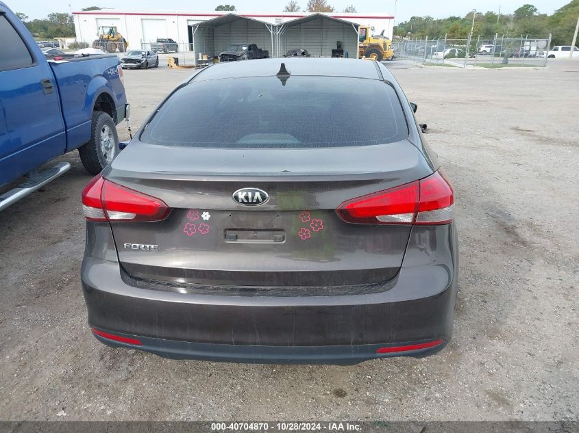 2017 Kia Forte Lx VIN: 3KPFK4A72HE073462 Lot: 40704870