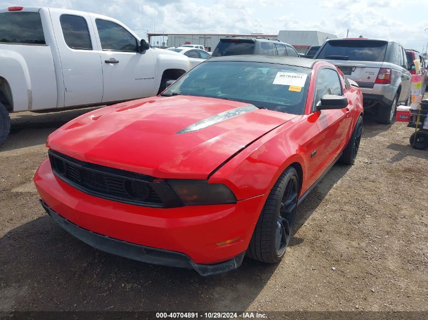 2011 Ford Mustang Gt Premium VIN: 1ZVBP8CF9B5151862 Lot: 40704891