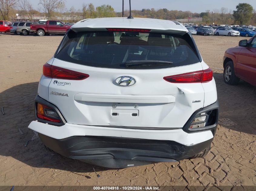 2019 Hyundai Kona Se VIN: KM8K1CAA5KU200751 Lot: 40704918