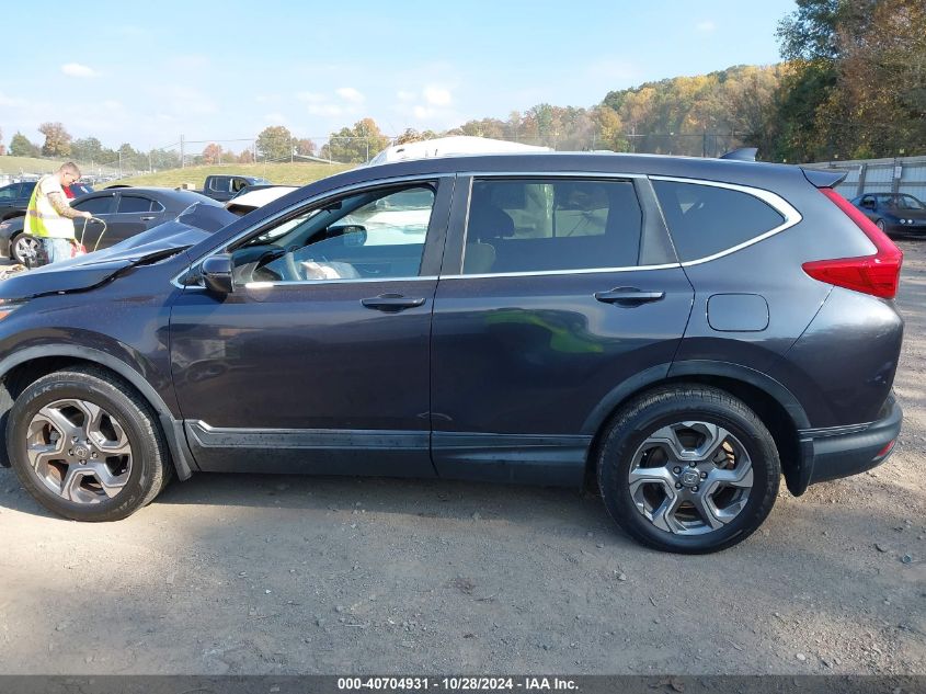 2018 Honda Cr-V Ex VIN: 2HKRW2H58JH619502 Lot: 40704931