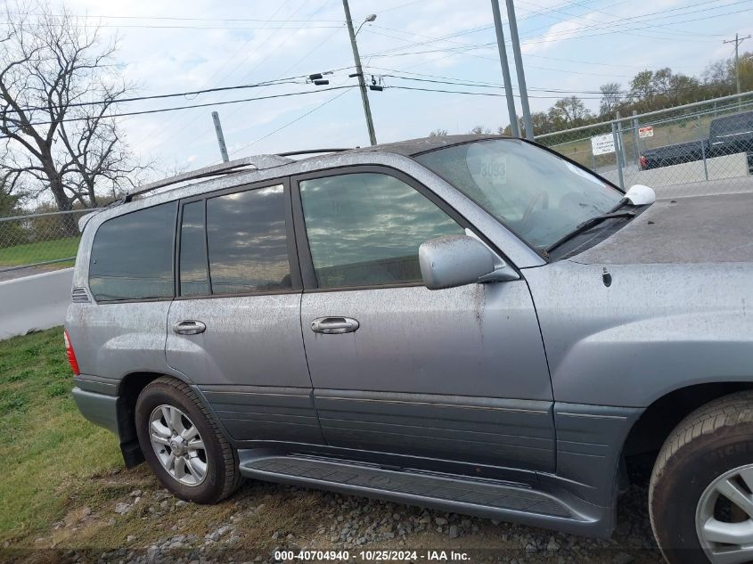 2004 Lexus Lx 470 VIN: JTJHT00W343535923 Lot: 40704940